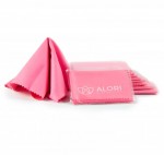Set 10 krp iz mikrovlaken 14x14cm roza