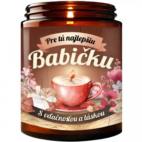 Sojina sveča - ZA BABICO