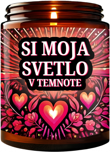 Sojina sveča - LUČ V TEMI