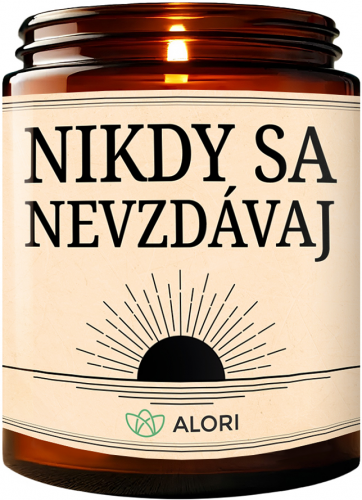 Sojina sveča - NEVER GIVE UP