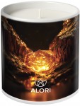 Sojina sveča - Jantarjev les - bela 300ml