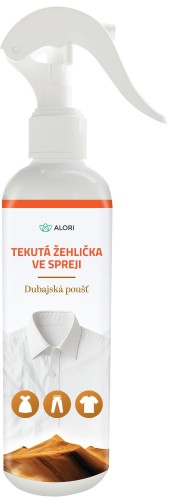 Tekoče pršilno železo - Dubajska puščava