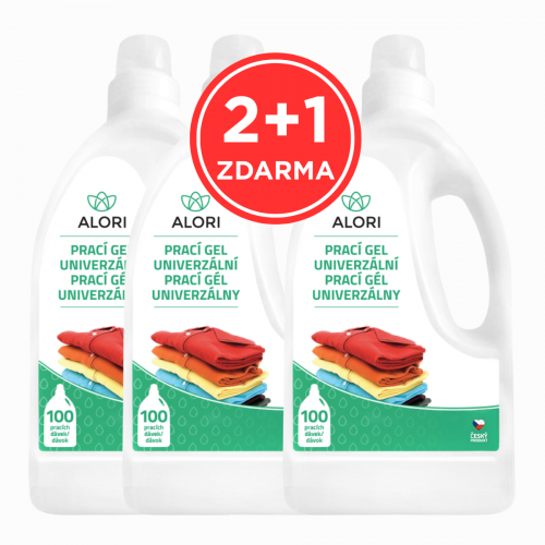 Pralni gel univerzalni 3 l 2+1 gratis