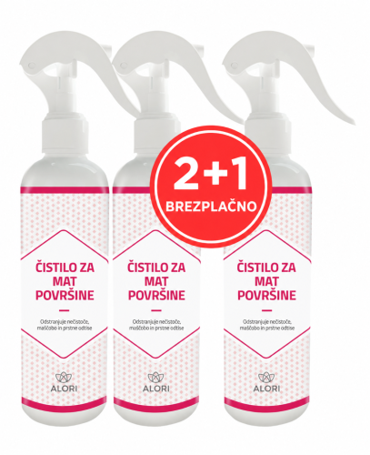 Čistilo za mat površine 2+1 gratis