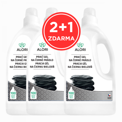 Pralni gel za črno perilo 3 l 2+1 gratis