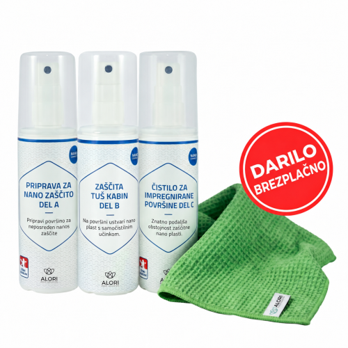 Zaščitni paket za tuš kabino + gratis darilo