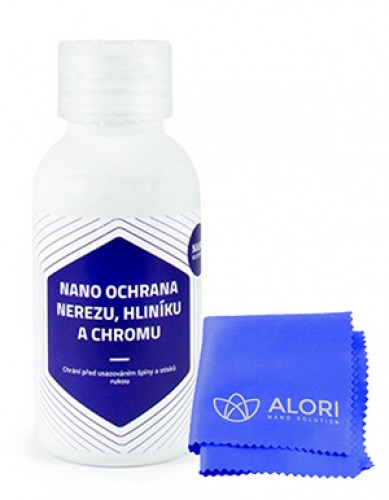 Nano zaščita nerjavnega jekla, aluminija in kroma